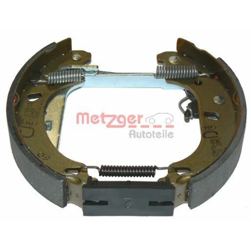 Bremsbackensatz METZGER MG 976V für, Hinterachse