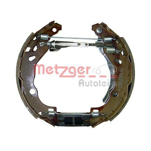 Bremsbackensatz METZGER MG 982V für, Hinterachse