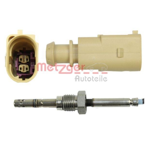 Sensor, Abgastemperatur METZGER 0894514 ORIGINAL ERSATZTEIL für PORSCHE VAG