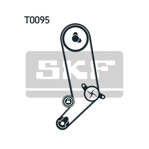 Zahnriemensatz SKF VKMA 01253 für AUDI SEAT SKODA VOLVO VW