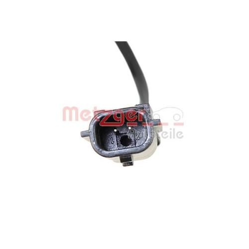 Sensor, Raddrehzahl METZGER 09001139 für RENAULT, Hinterachse rechts