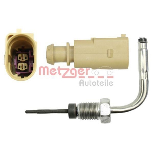 Sensor, Abgastemperatur METZGER 0894518 ORIGINAL ERSATZTEIL für VW