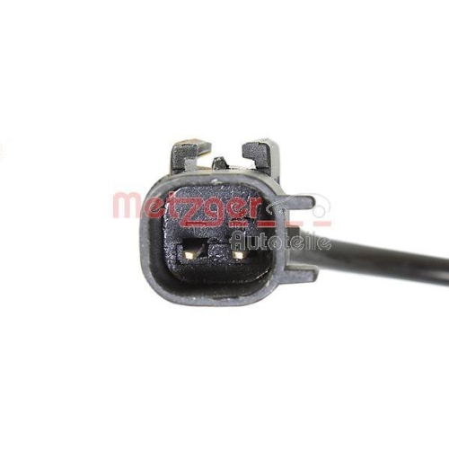 Sensor, Raddrehzahl METZGER 09001140 für MITSUBISHI, Hinterachse links