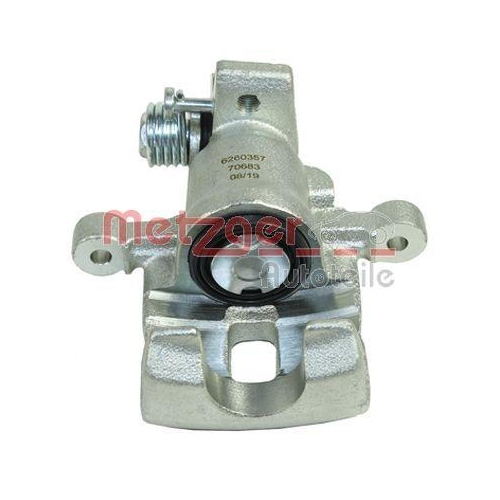 Bremssattel METZGER 6260357 für KIA, Hinterachse links