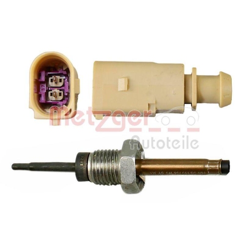 Sensor, Abgastemperatur METZGER 0894522 ORIGINAL ERSATZTEIL für VAG