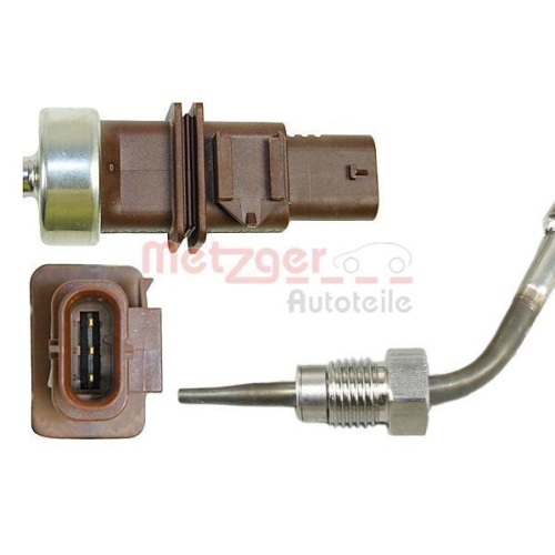 Sensor, Abgastemperatur METZGER 0894532 ORIGINAL ERSATZTEIL GREENPARTS für AUDI