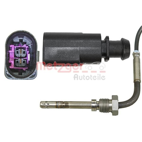 Sensor, Abgastemperatur METZGER 0894542 ORIGINAL ERSATZTEIL GREENPARTS für AUDI