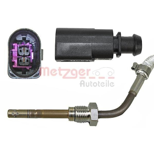 Sensor, Abgastemperatur METZGER 0894544 ORIGINAL ERSATZTEIL GREENPARTS für AUDI