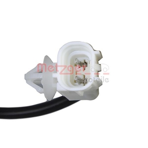 Sensor, Raddrehzahl METZGER 09001162 für TOYOTA, Vorderachse rechts