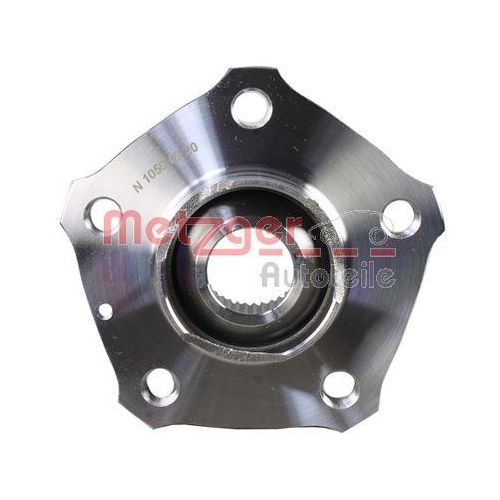 Radnabe METZGER N 1050 GREENPARTS für AUDI, Hinterachse links