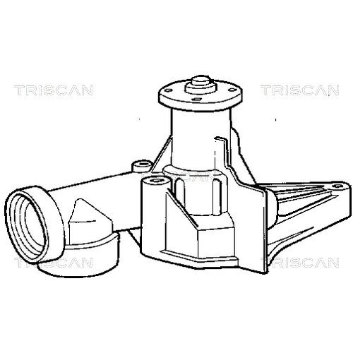 Wasserpumpe, Motorkühlung TRISCAN 8600 10856 für MITSUBISHI HYUNDAI PROTON