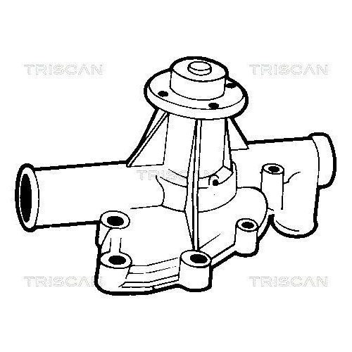 Wasserpumpe, Motorkühlung TRISCAN 8600 11002 für BMW