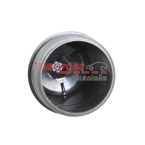 Deckel, Ölfiltergehäuse METZGER 2370034 GREENPARTS für AUDI SEAT SKODA VW