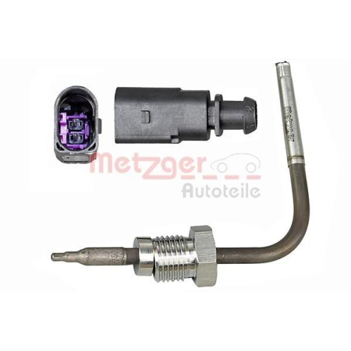 Sensor, Abgastemperatur METZGER 0894578 für AUDI VW, links, rechts