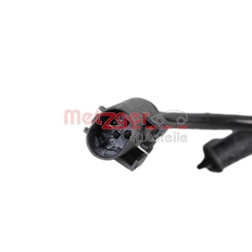 Sensor, Raddrehzahl METZGER 09001192 für FIAT, Hinterachse