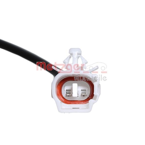 Sensor, Raddrehzahl METZGER 09001196 für TOYOTA, Vorderachse rechts