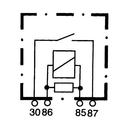 Multifunktionsrelais HELLA 4RA 007 793-031 für MERCEDES-BENZ OPEL KENWORTH FENDT