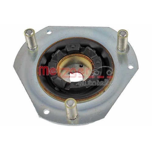 Federbeinstützlager METZGER 6490327 für FORD, Vorderachse, oben