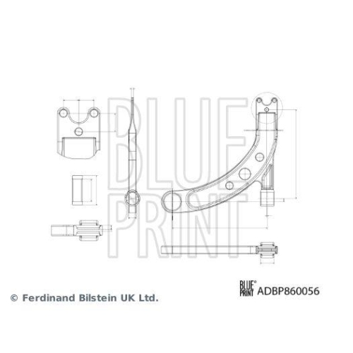 Blue Print 1x ADBP860056BP Querlenker