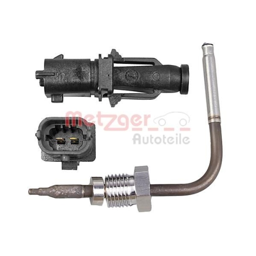 Sensor, Abgastemperatur METZGER 0894602 für FIAT