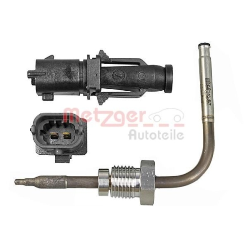 Sensor, Abgastemperatur METZGER 0894604 für FIAT