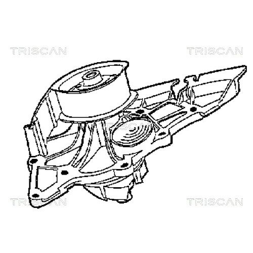 Wasserpumpe, Motorkühlung TRISCAN 8600 29004 für AUDI SEAT SKODA VW