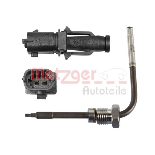 Sensor, Abgastemperatur METZGER 0894608 für FIAT