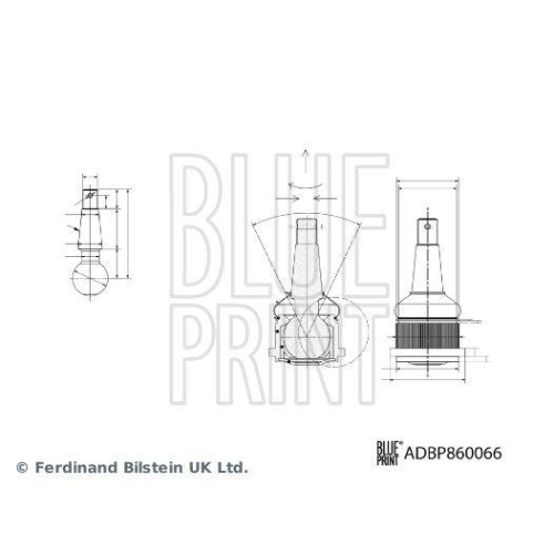 Blue Print 1x ADBP860066BP Traggelenk