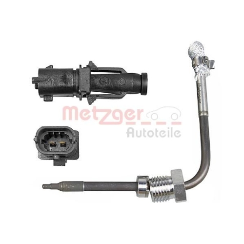 Sensor, Abgastemperatur METZGER 0894610 für FIAT