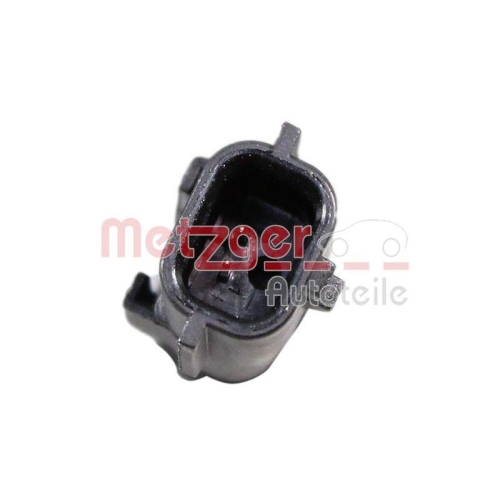 Sensor, Raddrehzahl METZGER 09001216 für MERCEDES-BENZ, Vorderachse