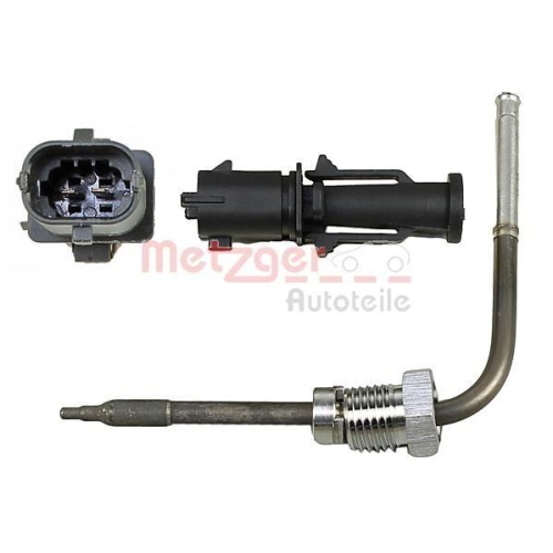 Sensor, Abgastemperatur METZGER 0894611 für IVECO