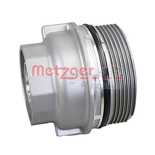 Deckel, Ölfiltergehäuse METZGER 2370072 GREENPARTS für TOYOTA LEXUS, Motor