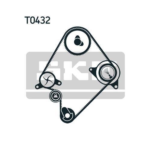 Zahnriemensatz SKF VKMA 94009 für MAZDA SUZUKI KIA