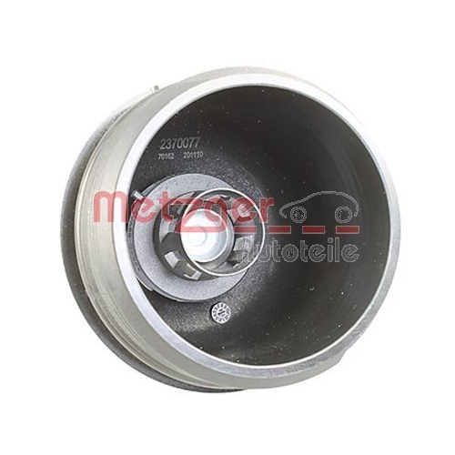 Deckel, Ölfiltergehäuse METZGER 2370077 GREENPARTS für HYUNDAI KIA, Motor