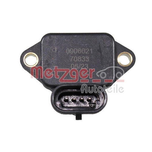 Sensor, Saugrohrdruck METZGER 0906021 für BMW ROVER MINI LAND ROVER