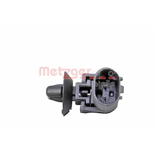 Sensor, Raddrehzahl METZGER 09001233 für OPEL GENERAL MOTORS, Vorderachse