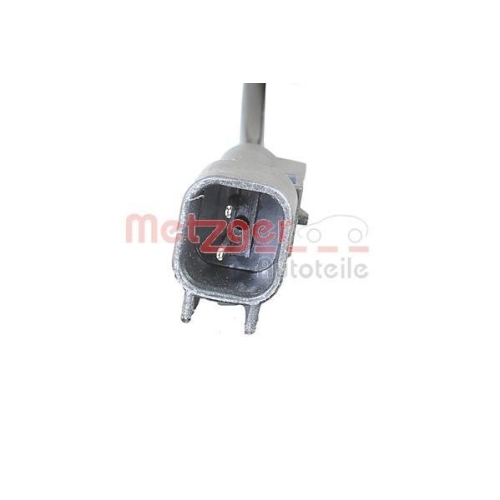 Sensor, Raddrehzahl METZGER 09001238 für OPEL GENERAL MOTORS, Hinterachse links