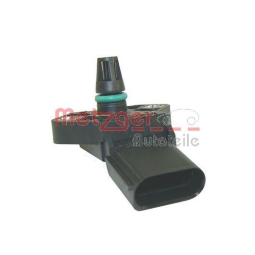 Sensor, Ladedruck METZGER 0906031 ORIGINAL ERSATZTEIL GREENPARTS für VAG