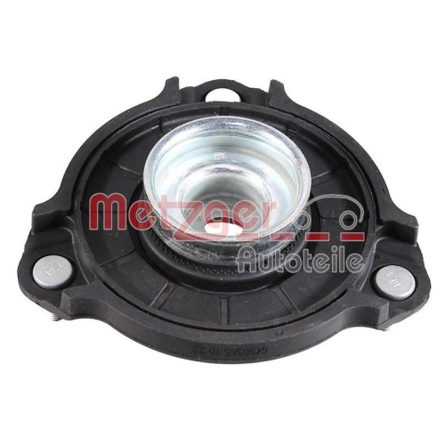 Federbeinstützlager METZGER 6490365 für HYUNDAI KIA, Vorderachse, oben