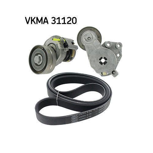 Keilrippenriemensatz SKF VKMA 31120 für AUDI SEAT SKODA VW HYUNDAI KIA