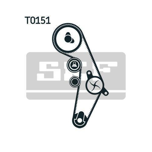 Zahnriemensatz SKF VKMA 01018 für AUDI SEAT SKODA VW