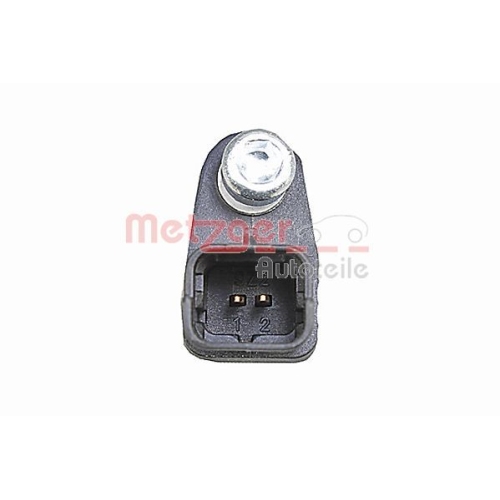 Sensor, Raddrehzahl METZGER 09001242 GREENPARTS für CITROËN PEUGEOT, Hinterachse