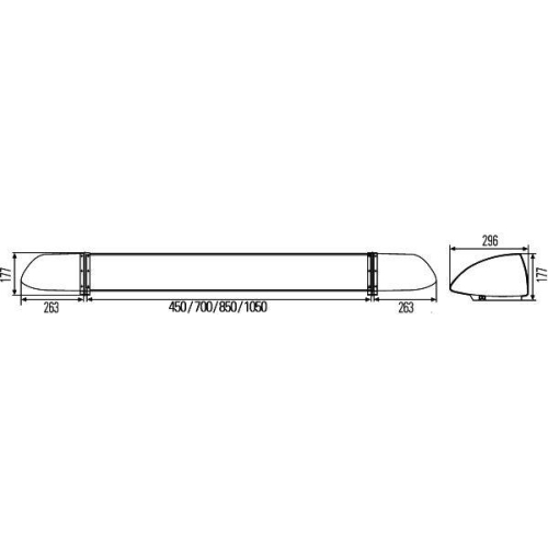 Signalsystem, Einsatzfahrzeug HELLA 2RL 007 900-001 für AUDI DAF MACK SCANIA VW