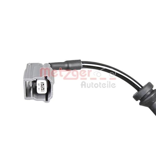 Sensor, Raddrehzahl METZGER 09001247 für NISSAN, Vorderachse