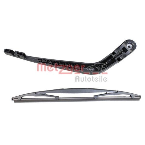 Wischarm, Scheibenreinigung METZGER 2190480 für NISSAN, hinten