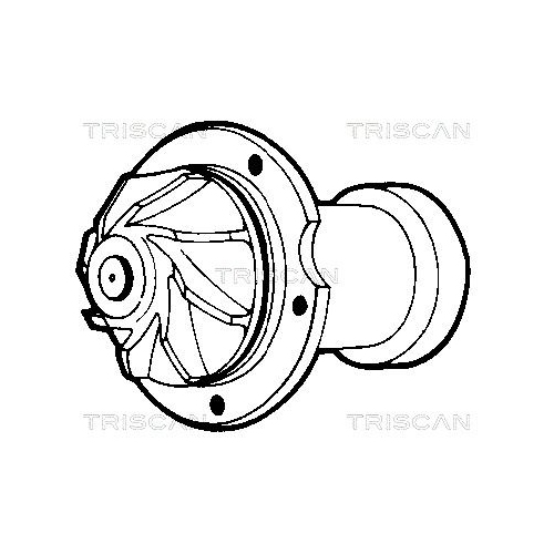 Wasserpumpe, Motorkühlung TRISCAN 8600 23032 für MERCEDES-BENZ