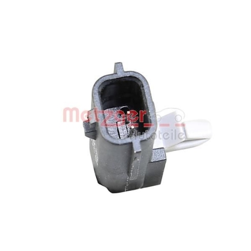 Sensor, Raddrehzahl METZGER 09001252 für NISSAN, Hinterachse