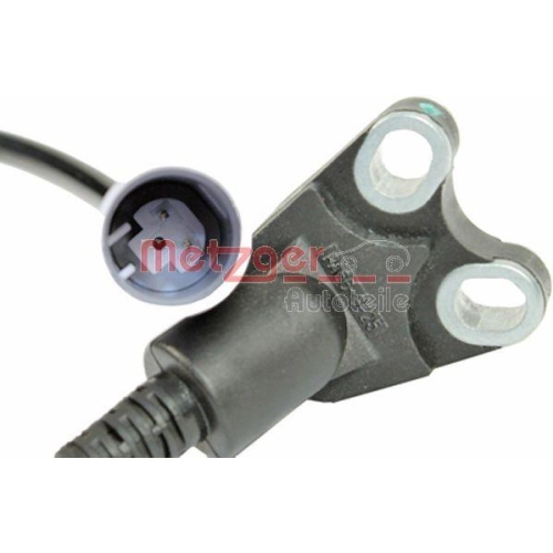 Sensor, Raddrehzahl METZGER 0900825 für BMW, Hinterachse