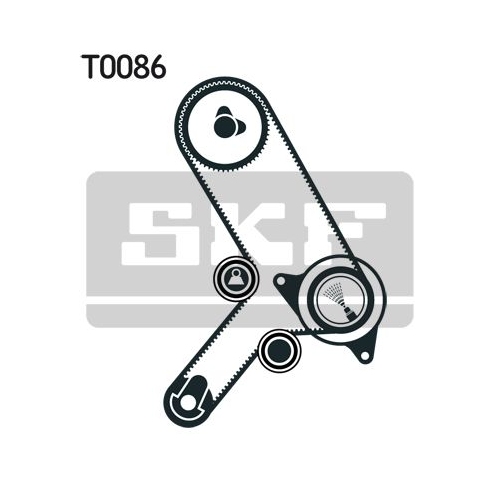 Zahnriemensatz SKF VKMA 02169 für ALFA ROMEO CITROËN FIAT LANCIA PEUGEOT