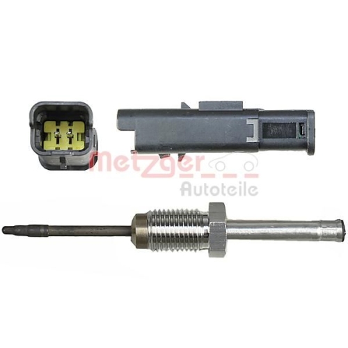 Sensor, Abgastemperatur METZGER 0894650 für CITROËN FIAT PEUGEOT